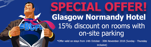 Glasgow Normandy Hotel offer